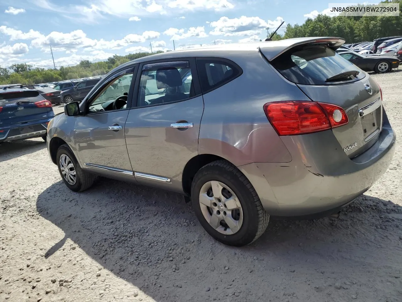 2011 Nissan Rogue S VIN: JN8AS5MV1BW272904 Lot: 70570994