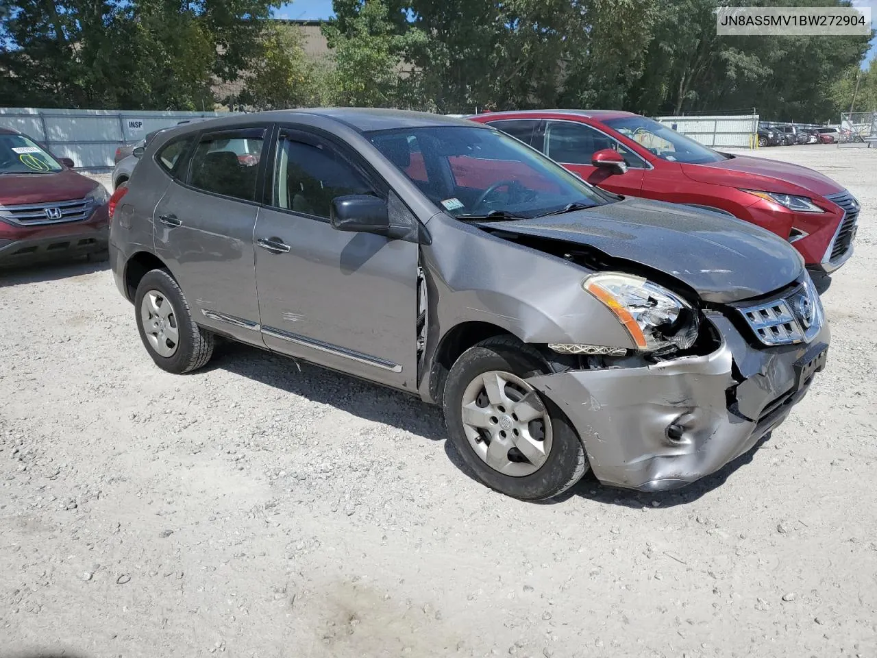 2011 Nissan Rogue S VIN: JN8AS5MV1BW272904 Lot: 70570994