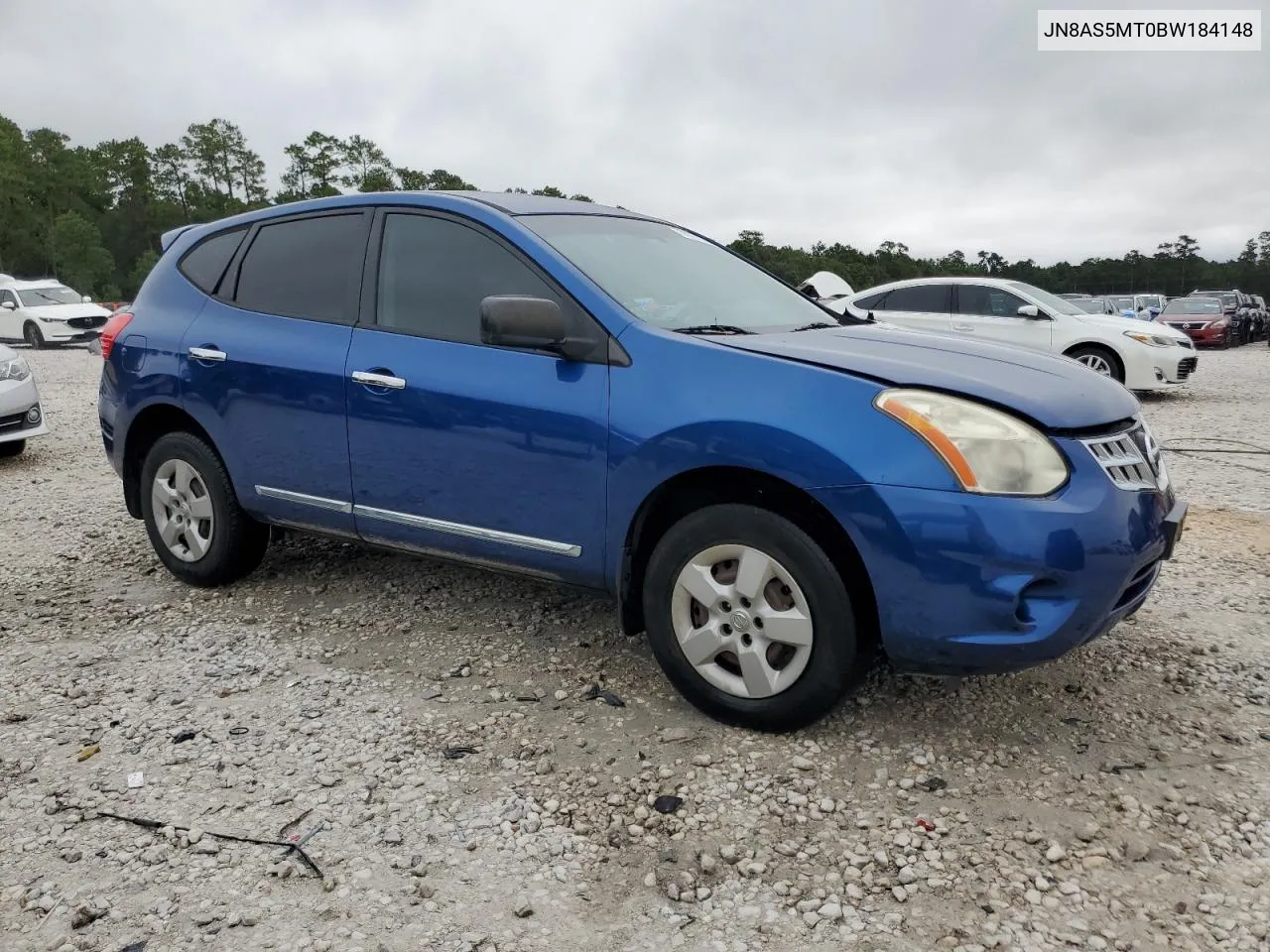 2011 Nissan Rogue S VIN: JN8AS5MT0BW184148 Lot: 70772414