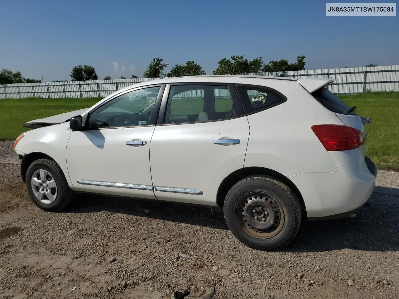 2011 Nissan Rogue S VIN: JN8AS5MT1BW175684 Lot: 70847214