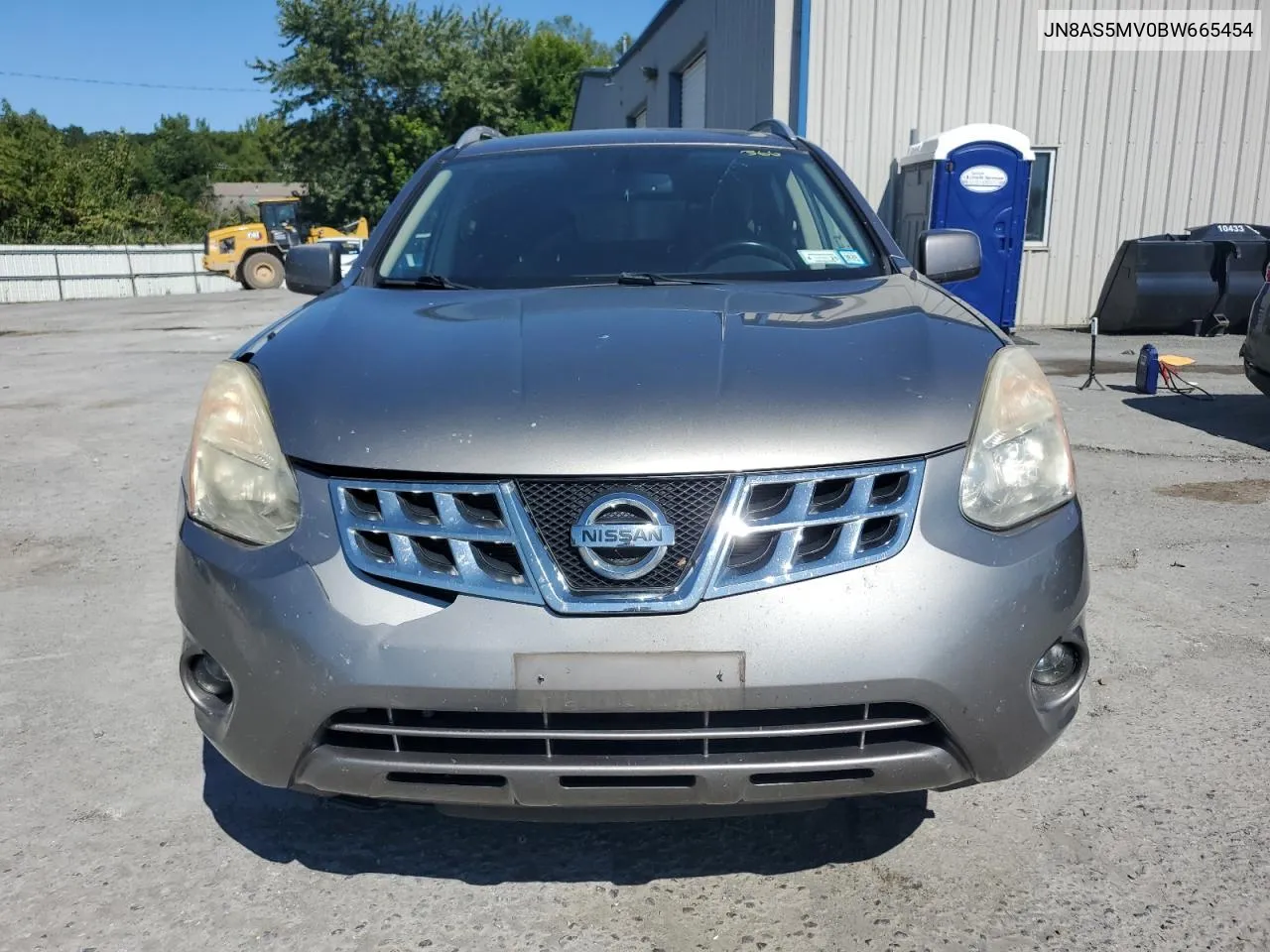 JN8AS5MV0BW665454 2011 Nissan Rogue S