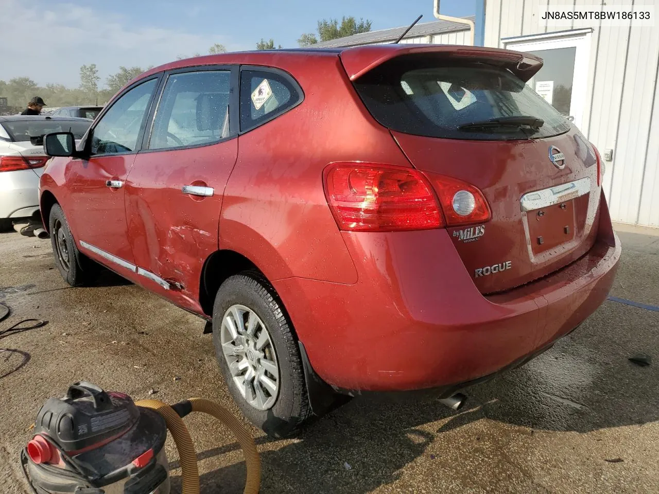 2011 Nissan Rogue S VIN: JN8AS5MT8BW186133 Lot: 71239184