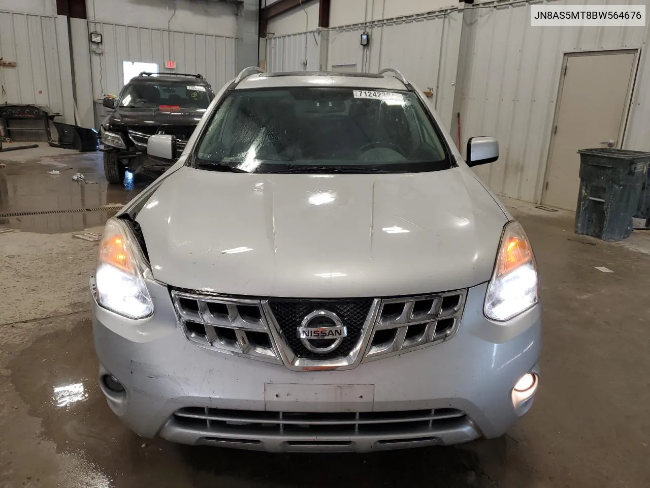 JN8AS5MT8BW564676 2011 Nissan Rogue S