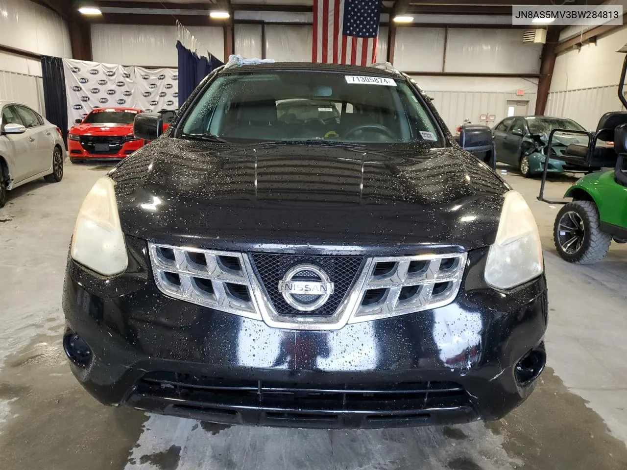 2011 Nissan Rogue S VIN: JN8AS5MV3BW284813 Lot: 71305874