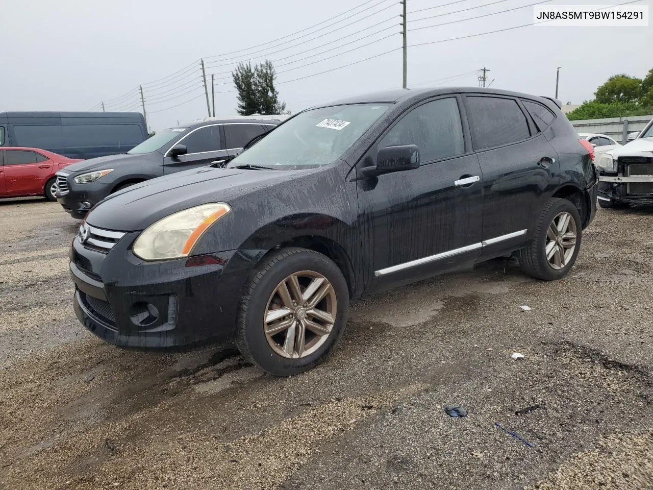 2011 Nissan Rogue S VIN: JN8AS5MT9BW154291 Lot: 71437434