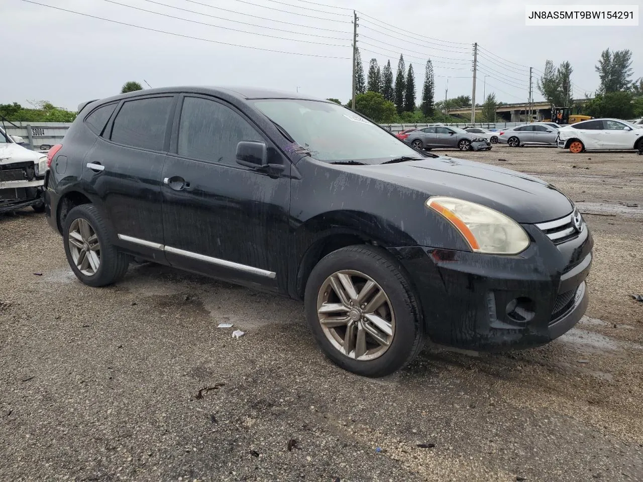 JN8AS5MT9BW154291 2011 Nissan Rogue S