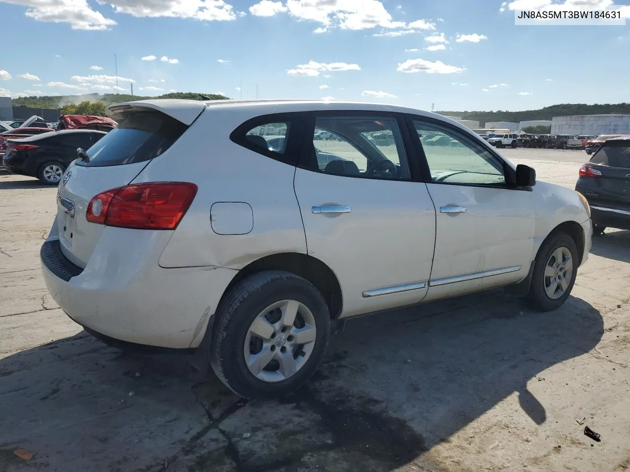 2011 Nissan Rogue S VIN: JN8AS5MT3BW184631 Lot: 71674354