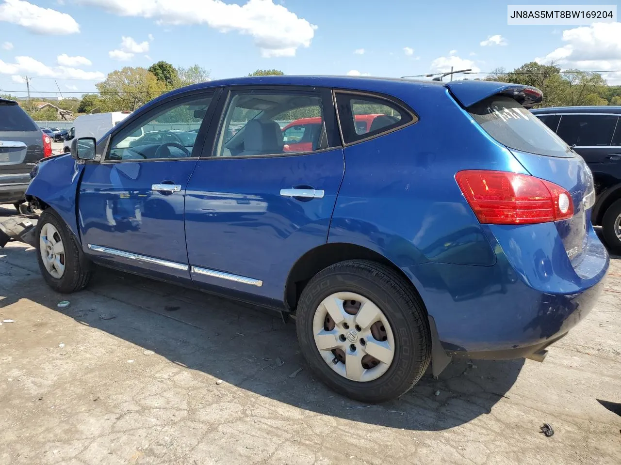 2011 Nissan Rogue S VIN: JN8AS5MT8BW169204 Lot: 71676274