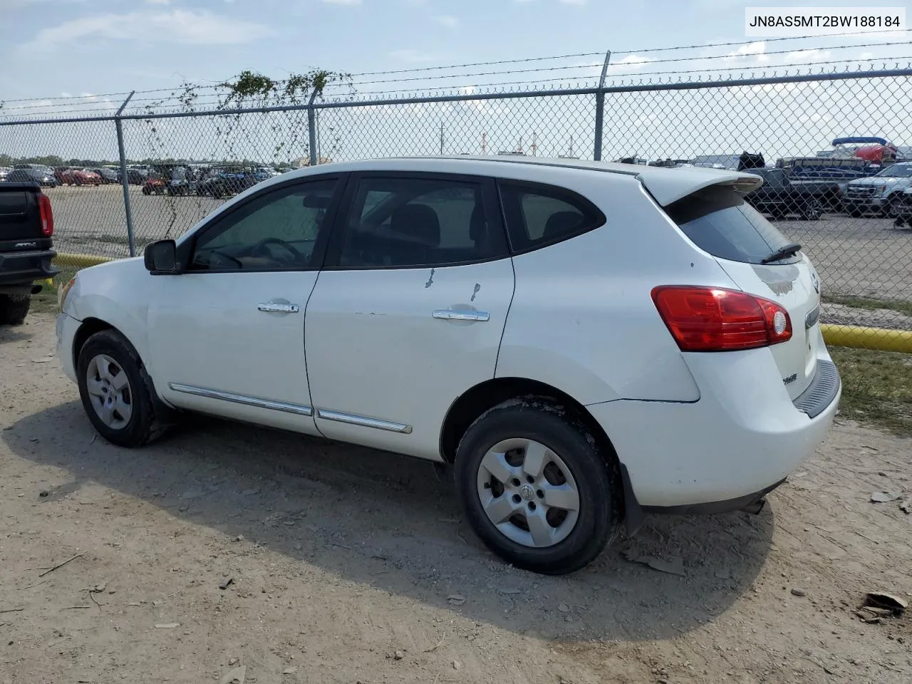 2011 Nissan Rogue S VIN: JN8AS5MT2BW188184 Lot: 71786974