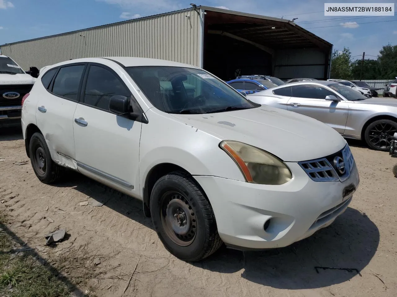 JN8AS5MT2BW188184 2011 Nissan Rogue S