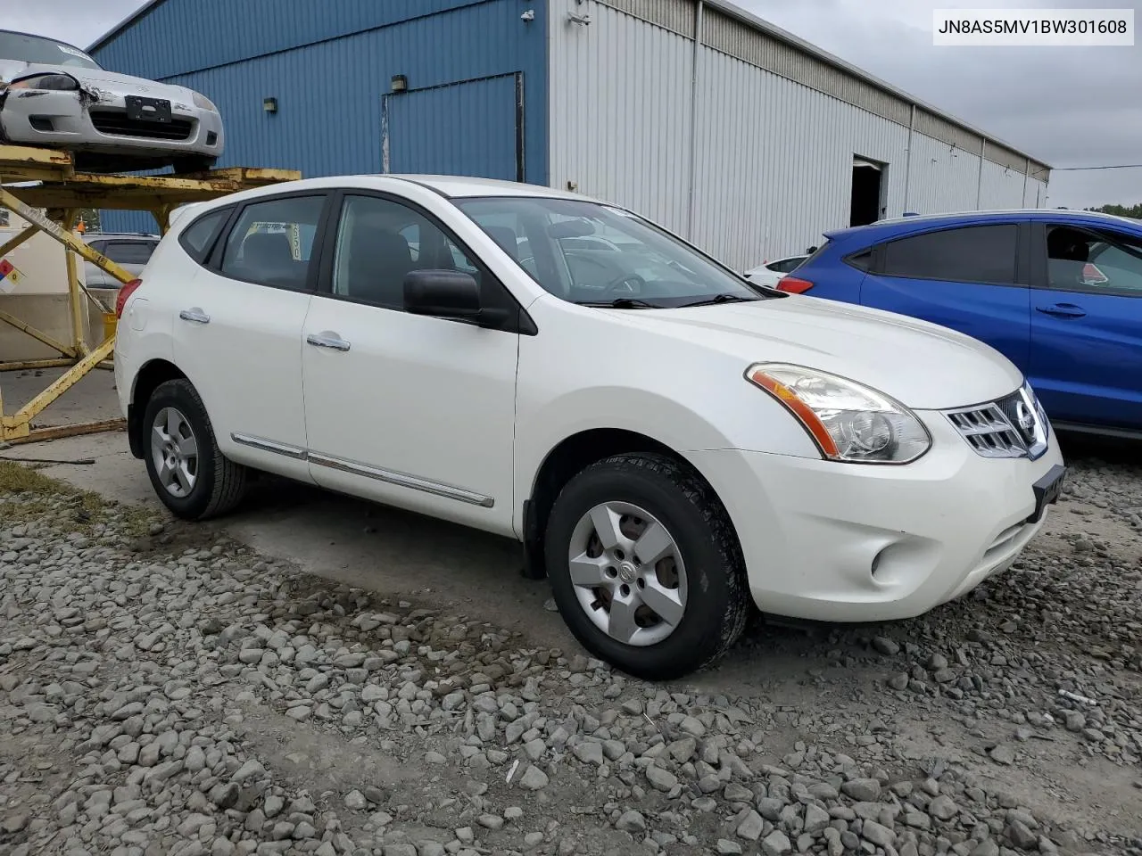 2011 Nissan Rogue S VIN: JN8AS5MV1BW301608 Lot: 71894164