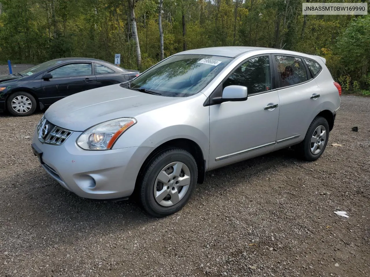 2011 Nissan Rogue S VIN: JN8AS5MT0BW169990 Lot: 71996084