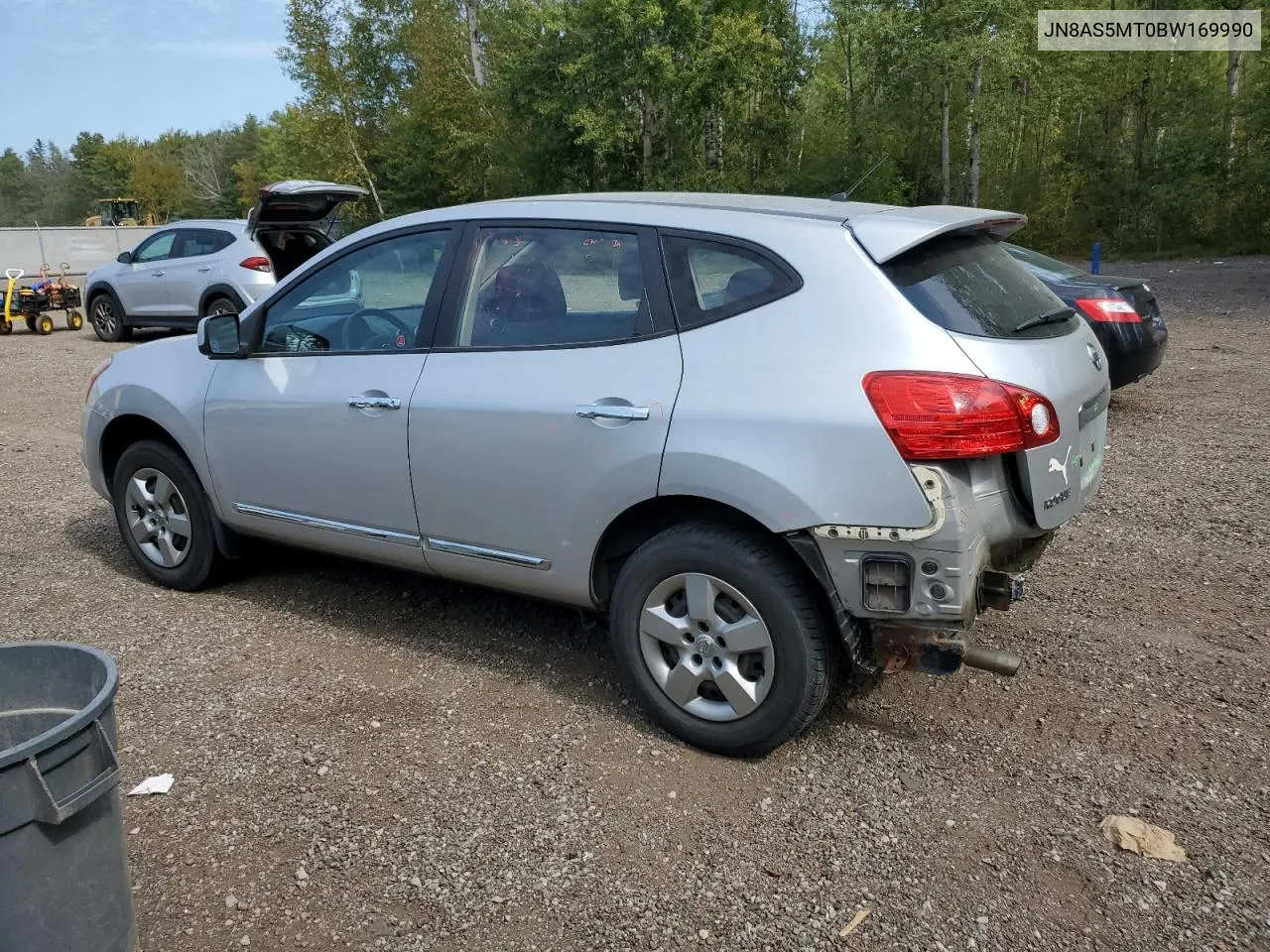 2011 Nissan Rogue S VIN: JN8AS5MT0BW169990 Lot: 71996084