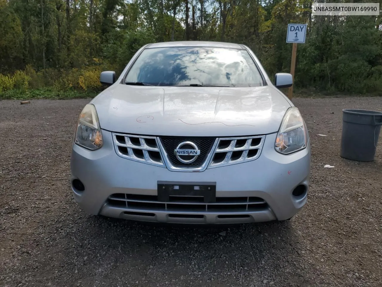 2011 Nissan Rogue S VIN: JN8AS5MT0BW169990 Lot: 71996084