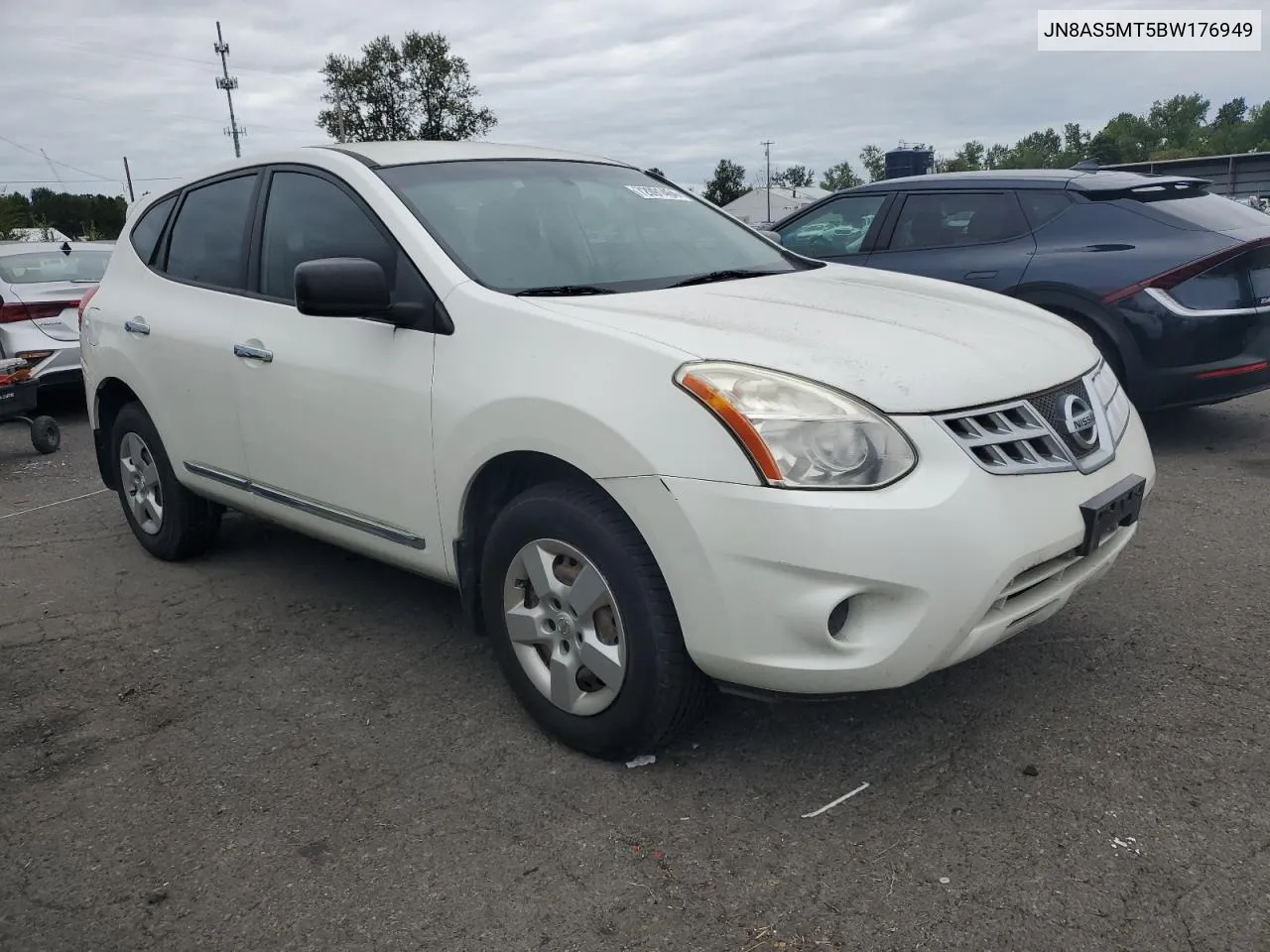 2011 Nissan Rogue S VIN: JN8AS5MT5BW176949 Lot: 72091464