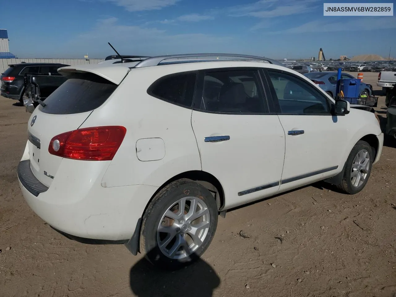 2011 Nissan Rogue S VIN: JN8AS5MV6BW282859 Lot: 72535014