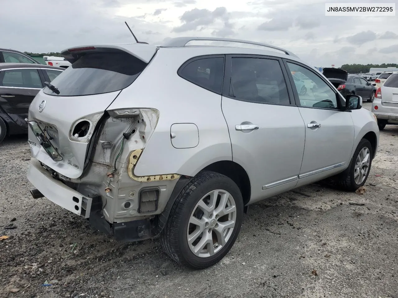 2011 Nissan Rogue S VIN: JN8AS5MV2BW272295 Lot: 72743284