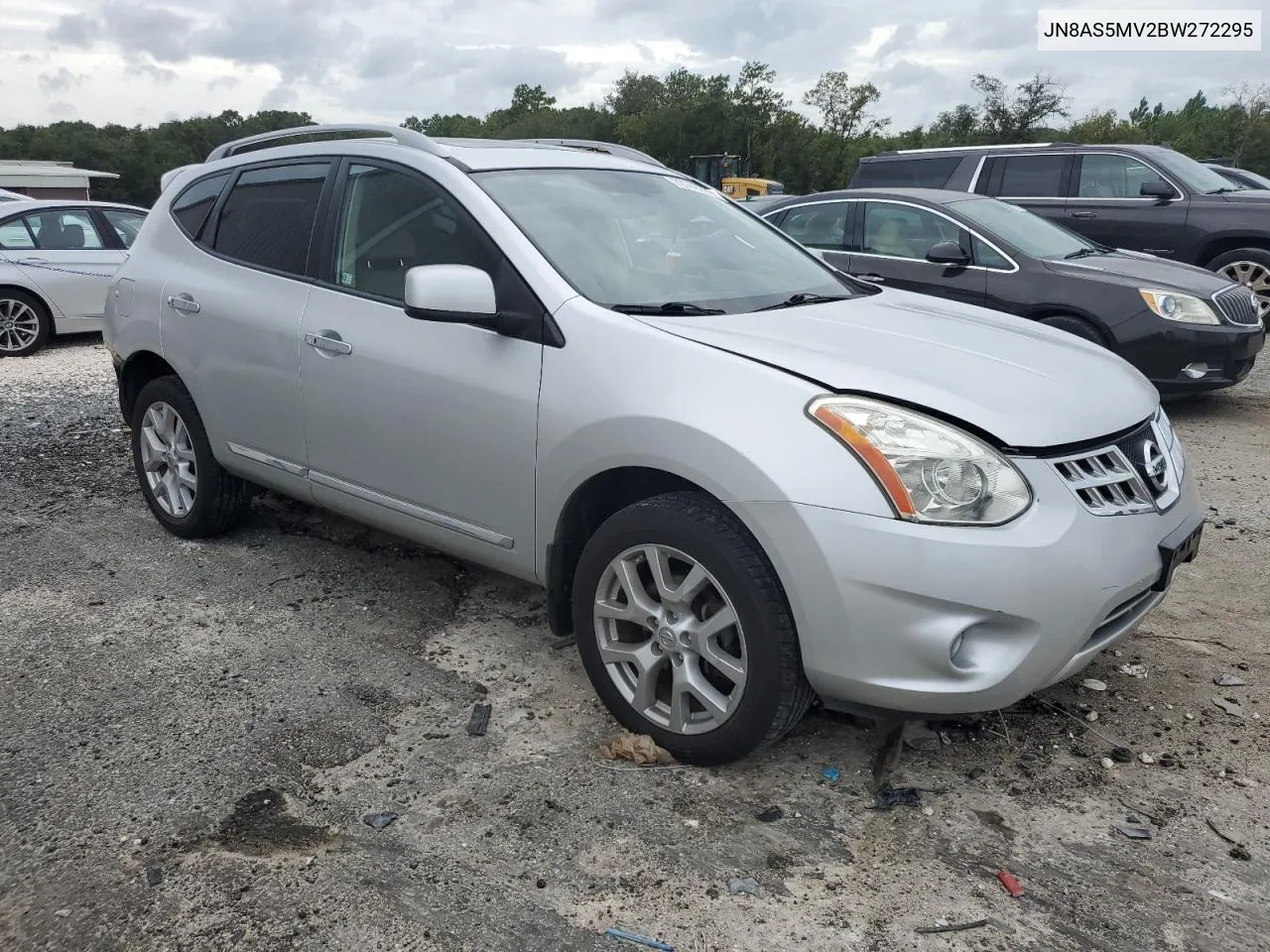 2011 Nissan Rogue S VIN: JN8AS5MV2BW272295 Lot: 72743284