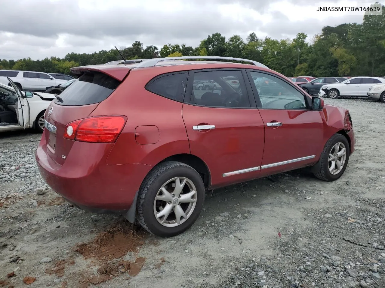 2011 Nissan Rogue S VIN: JN8AS5MT7BW164639 Lot: 73029724