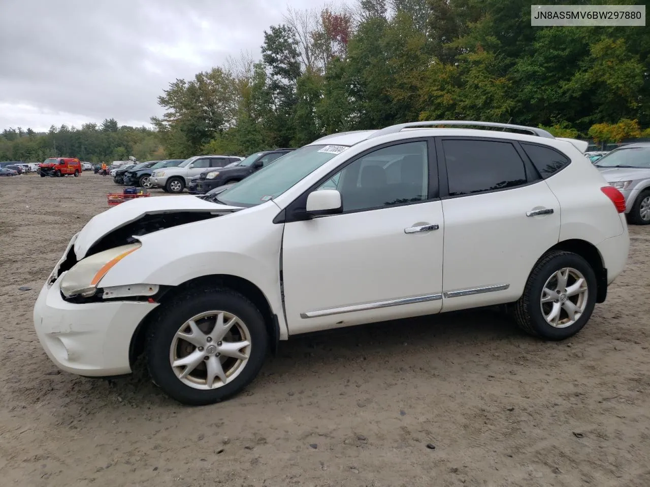 2011 Nissan Rogue S VIN: JN8AS5MV6BW297880 Lot: 73210604