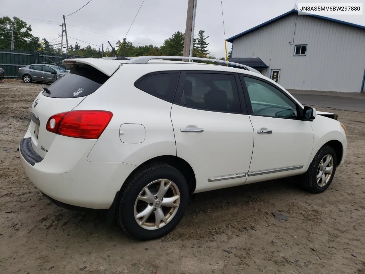 2011 Nissan Rogue S VIN: JN8AS5MV6BW297880 Lot: 73210604