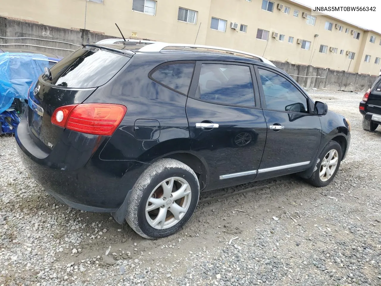 2011 Nissan Rogue S VIN: JN8AS5MT0BW566342 Lot: 73307554