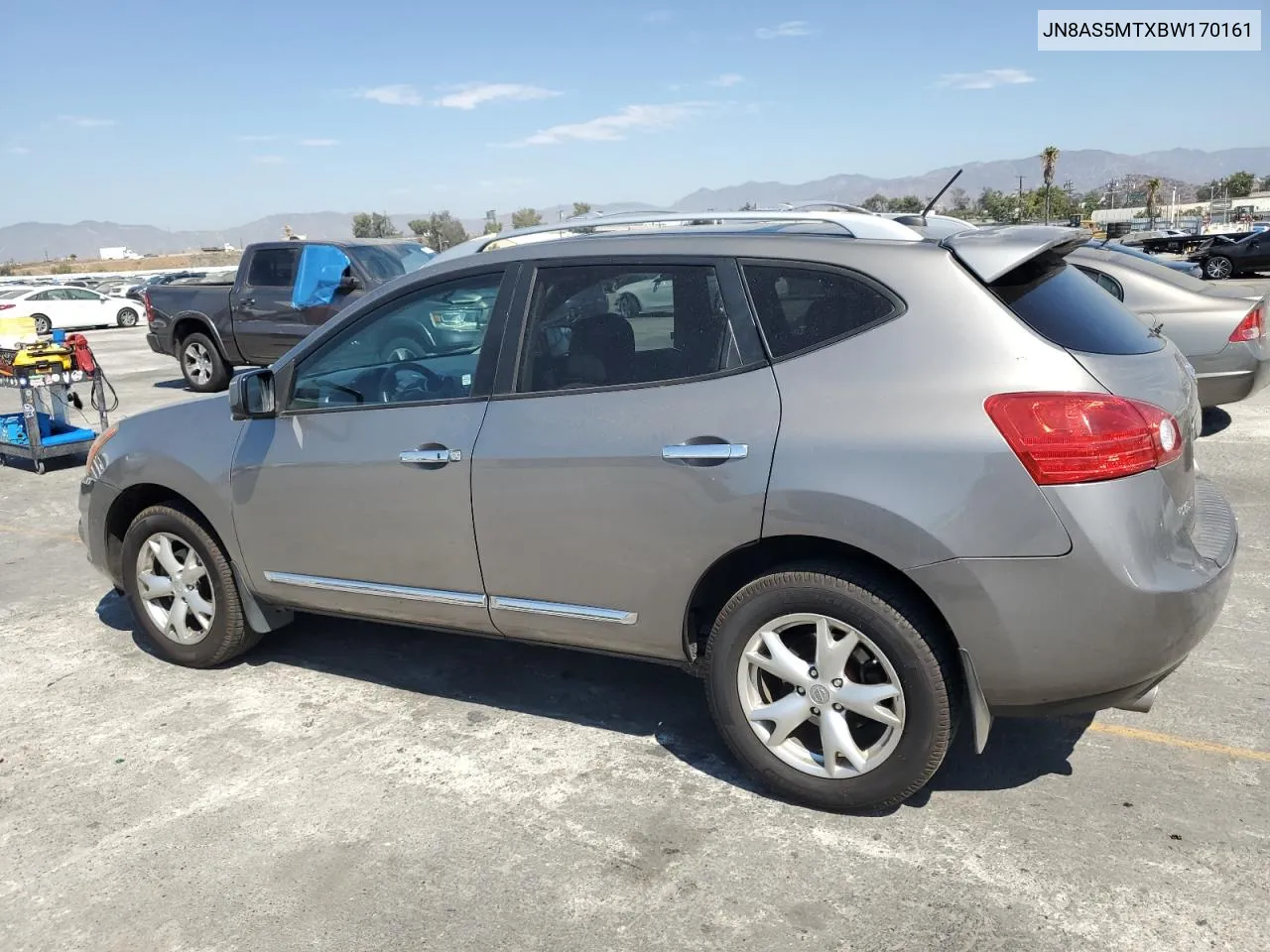 2011 Nissan Rogue S VIN: JN8AS5MTXBW170161 Lot: 73680144