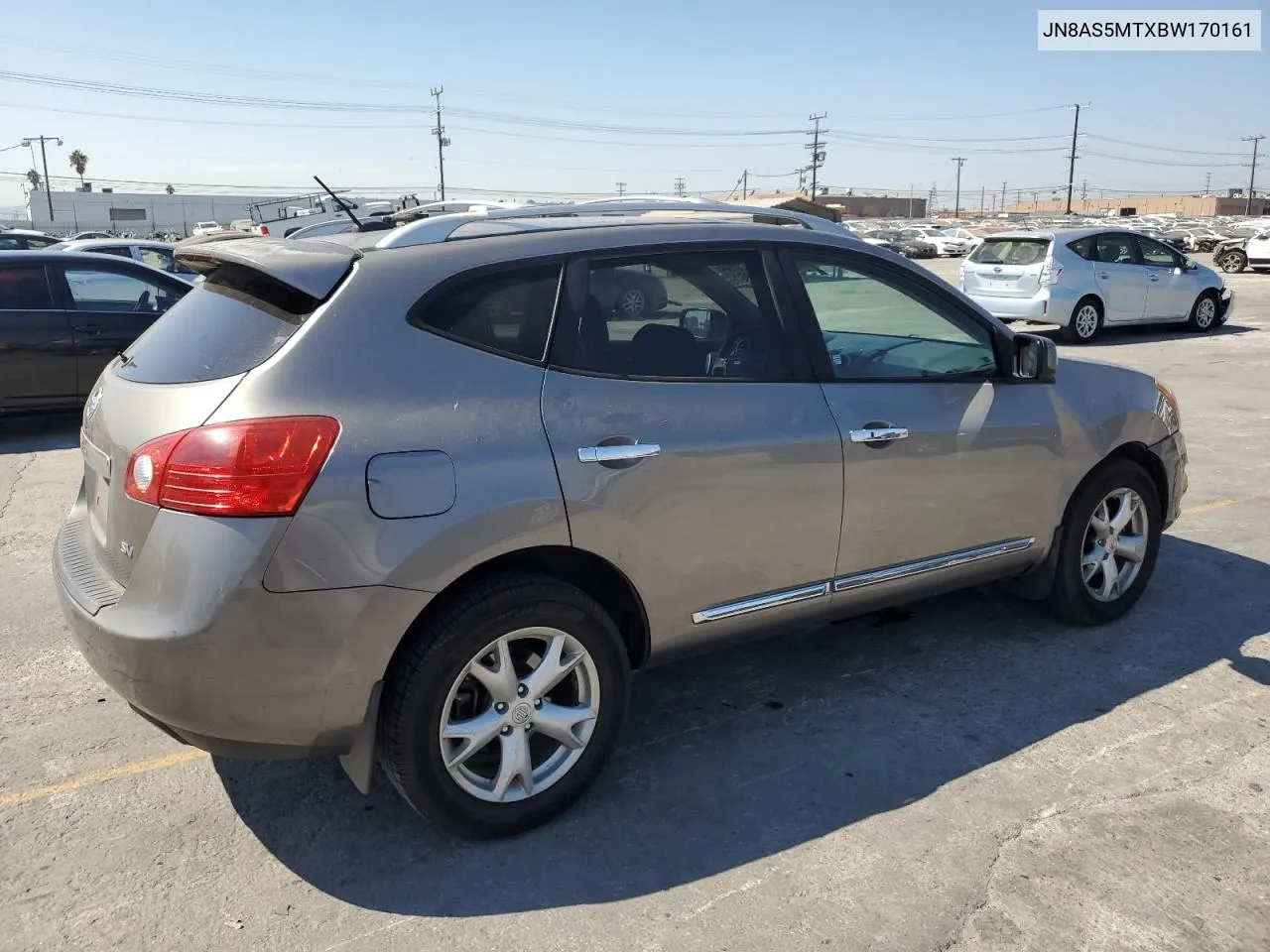 2011 Nissan Rogue S VIN: JN8AS5MTXBW170161 Lot: 73680144