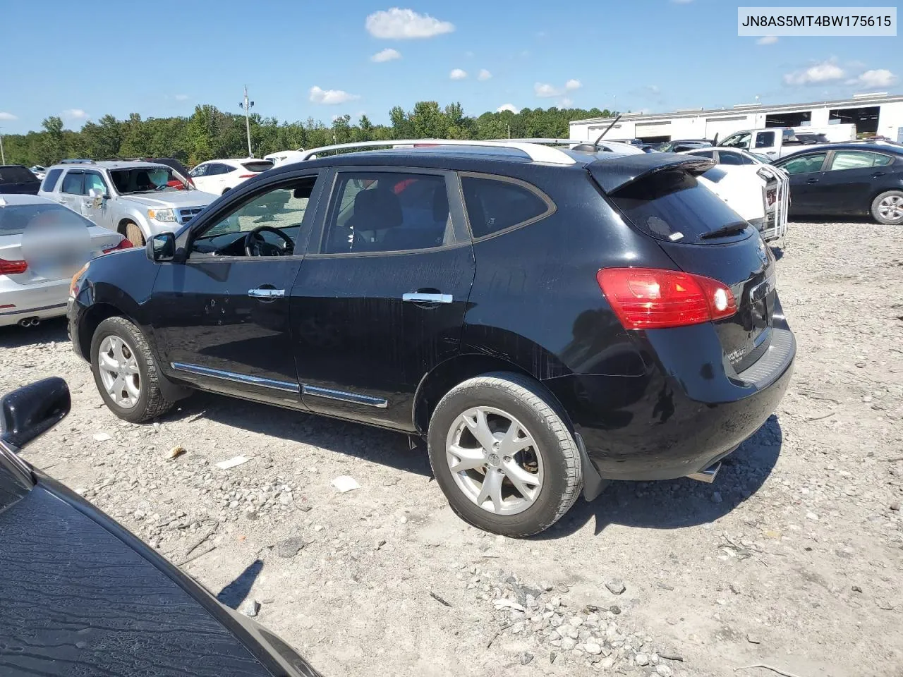 2011 Nissan Rogue S VIN: JN8AS5MT4BW175615 Lot: 73695614