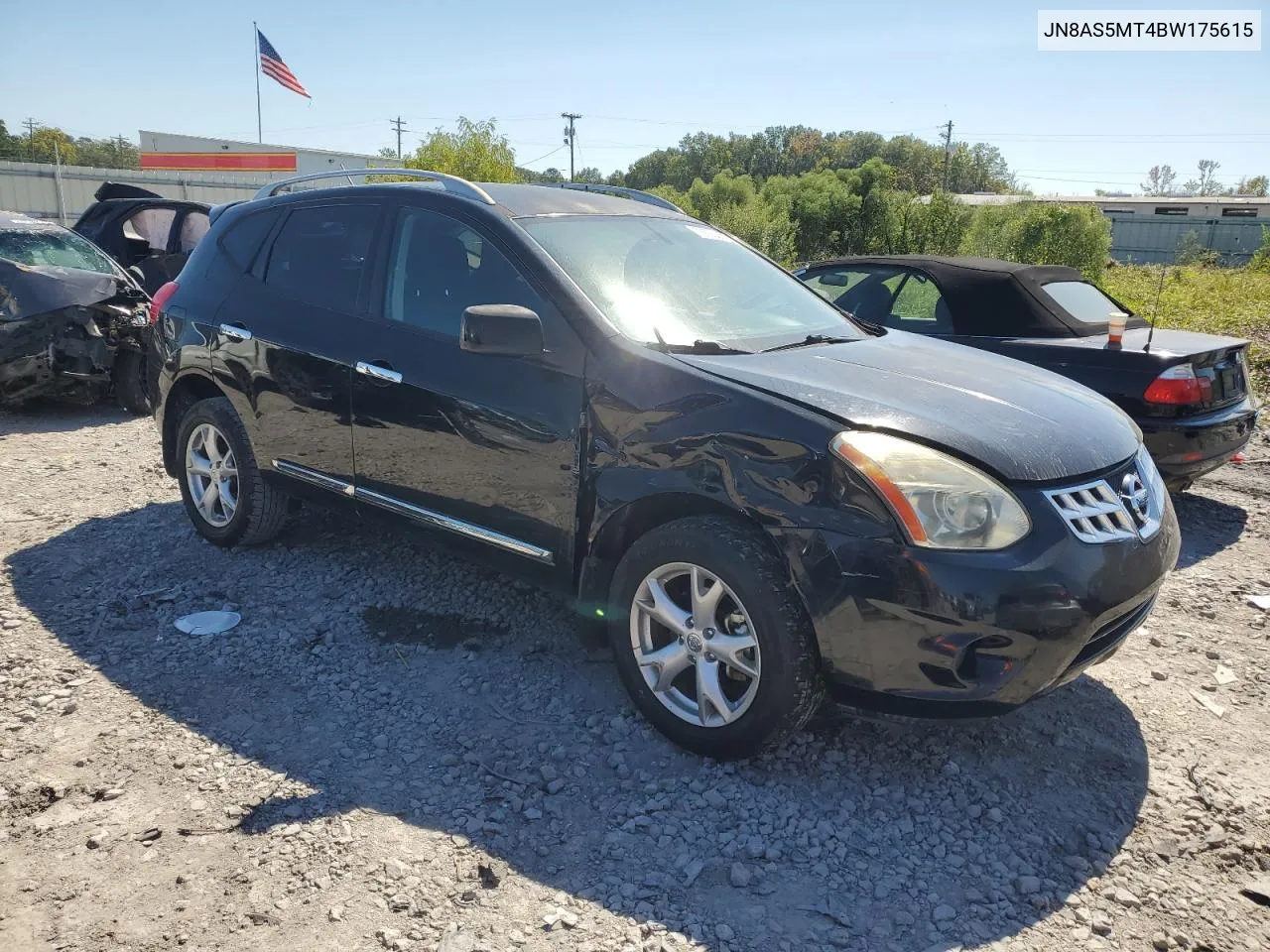 2011 Nissan Rogue S VIN: JN8AS5MT4BW175615 Lot: 73695614