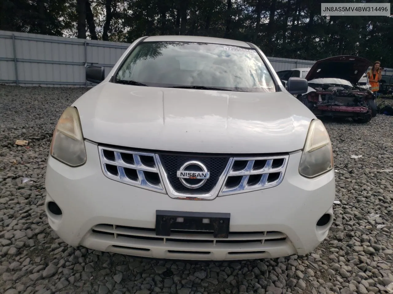 JN8AS5MV4BW314496 2011 Nissan Rogue S