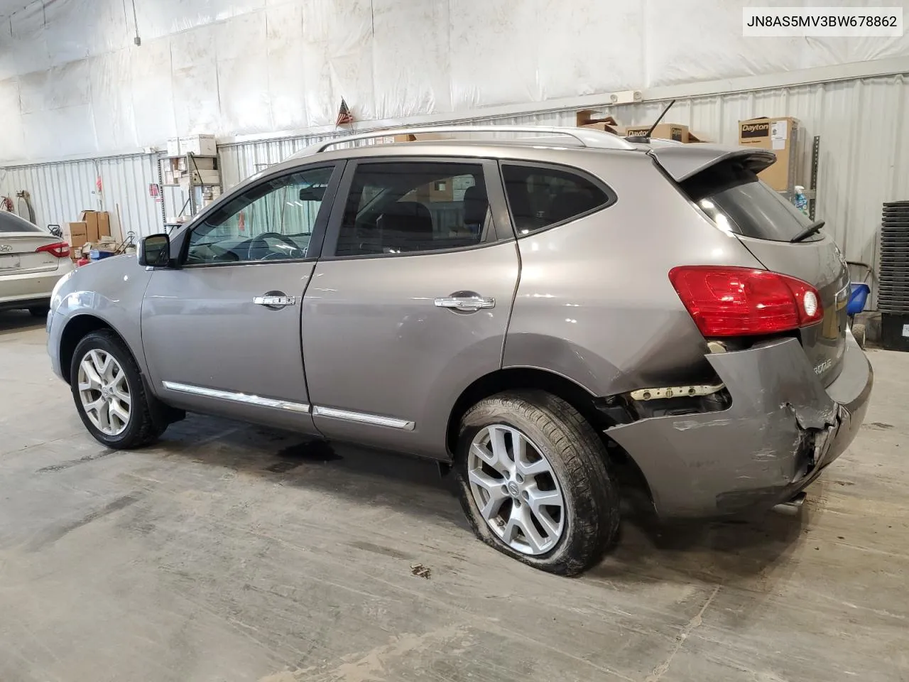 2011 Nissan Rogue S VIN: JN8AS5MV3BW678862 Lot: 74299614