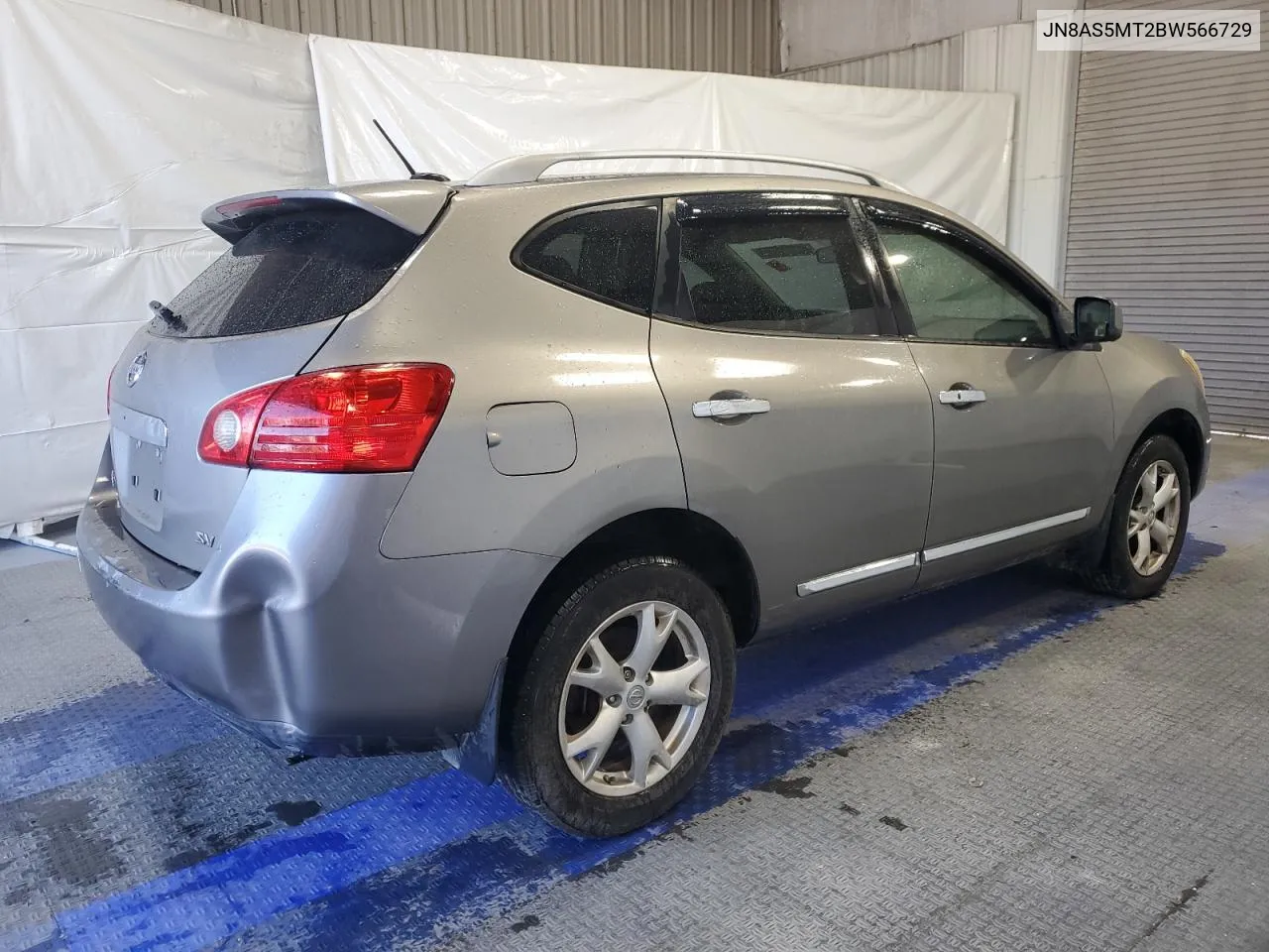 2011 Nissan Rogue S VIN: JN8AS5MT2BW566729 Lot: 74843124