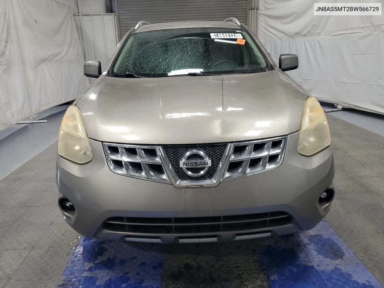 2011 Nissan Rogue S VIN: JN8AS5MT2BW566729 Lot: 74843124