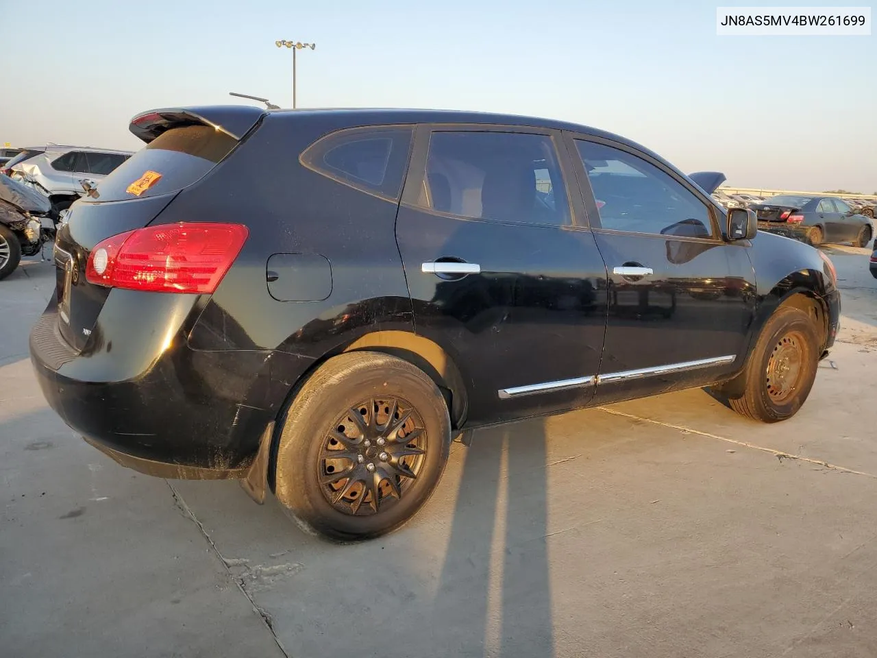 2011 Nissan Rogue S VIN: JN8AS5MV4BW261699 Lot: 75197764