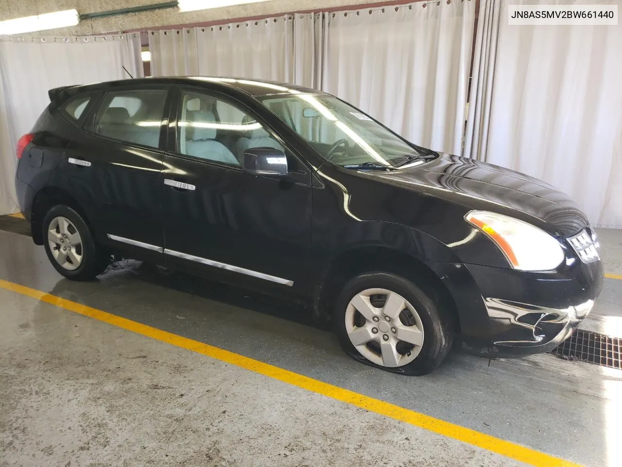 2011 Nissan Rogue S VIN: JN8AS5MV2BW661440 Lot: 75207544