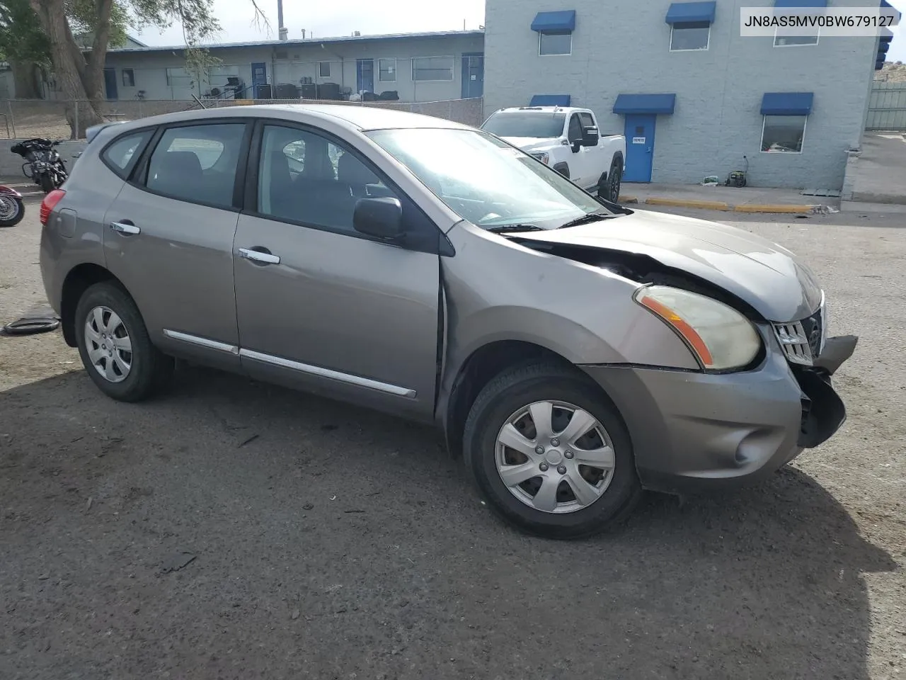 2011 Nissan Rogue S VIN: JN8AS5MV0BW679127 Lot: 75394714