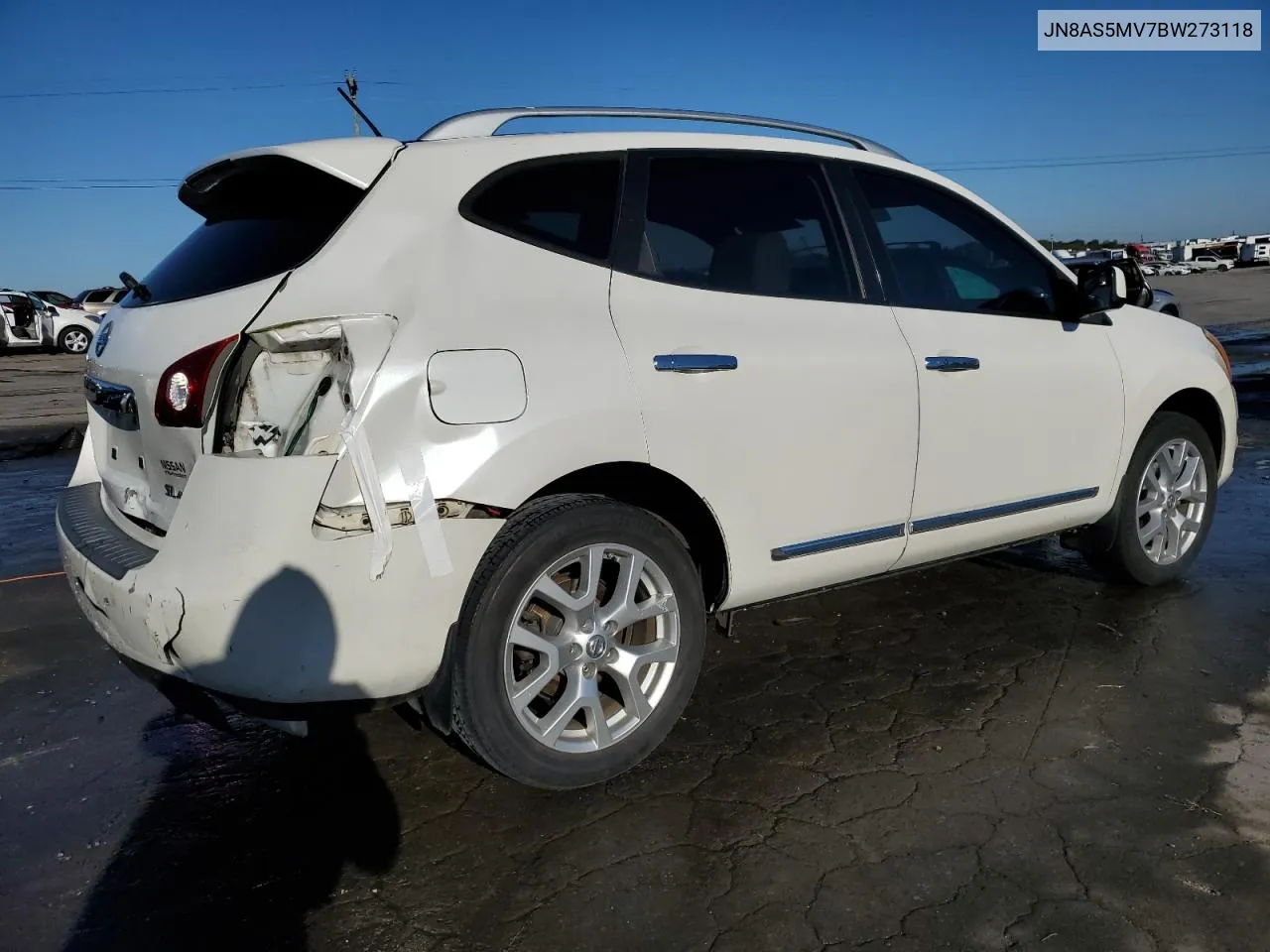 2011 Nissan Rogue S VIN: JN8AS5MV7BW273118 Lot: 75915144