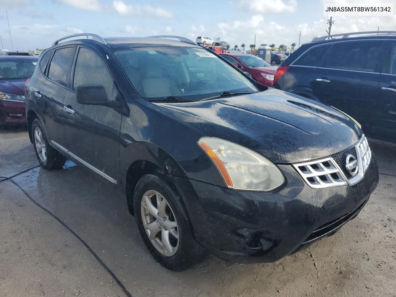 2011 Nissan Rogue S VIN: JN8AS5MT8BW561342 Lot: 76160414