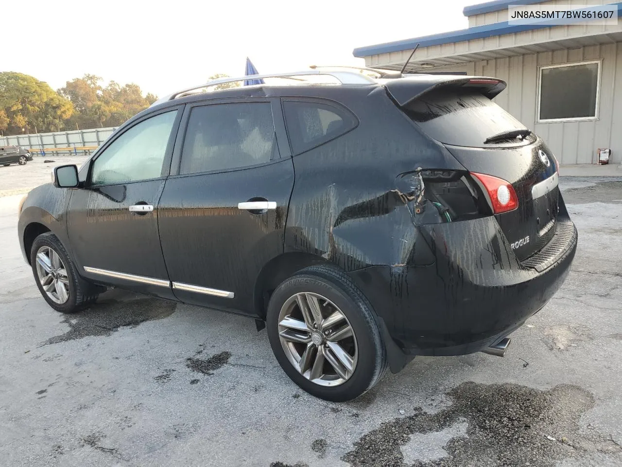 2011 Nissan Rogue S VIN: JN8AS5MT7BW561607 Lot: 76174794