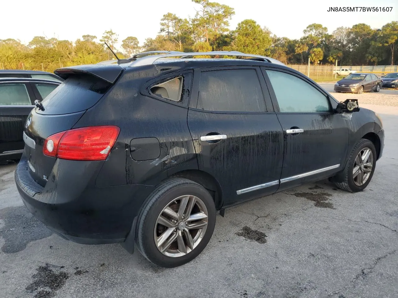 2011 Nissan Rogue S VIN: JN8AS5MT7BW561607 Lot: 76174794