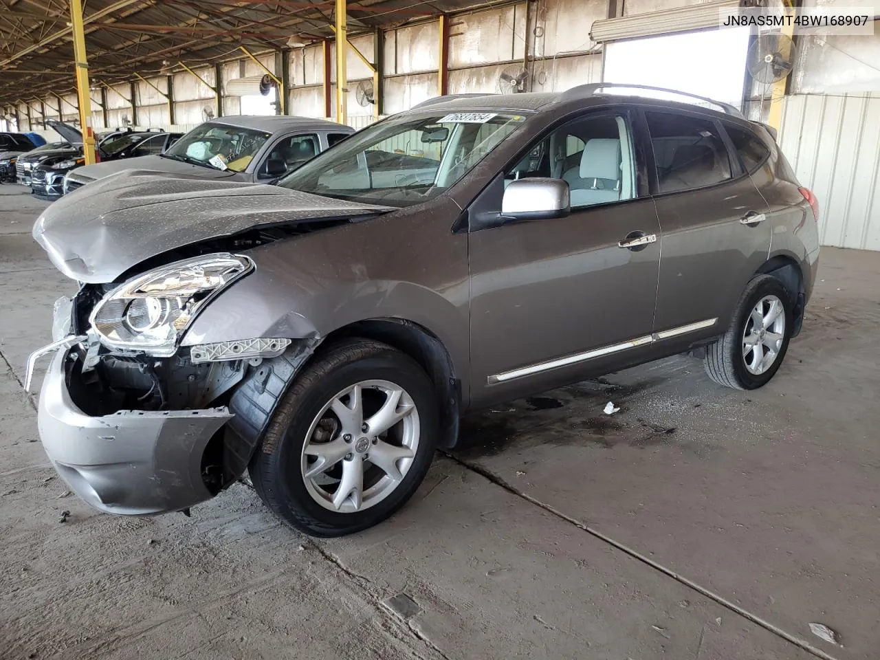 2011 Nissan Rogue S VIN: JN8AS5MT4BW168907 Lot: 76837854