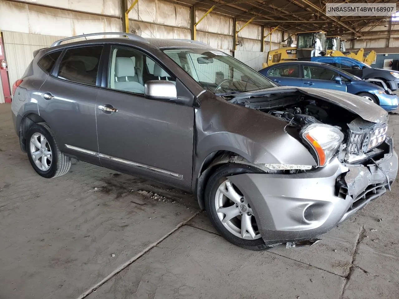 2011 Nissan Rogue S VIN: JN8AS5MT4BW168907 Lot: 76837854