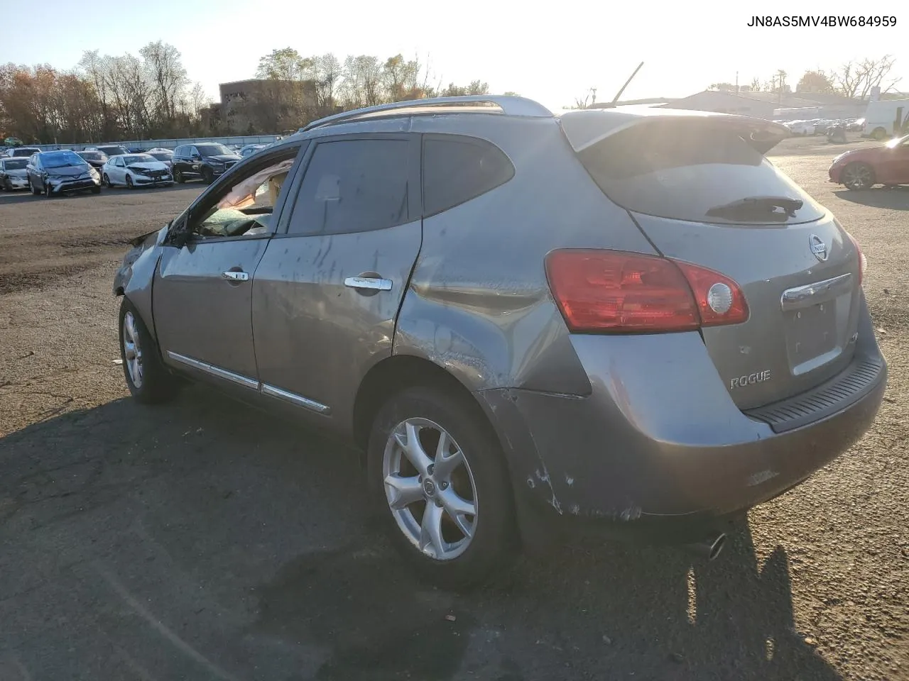 2011 Nissan Rogue S VIN: JN8AS5MV4BW684959 Lot: 77542724