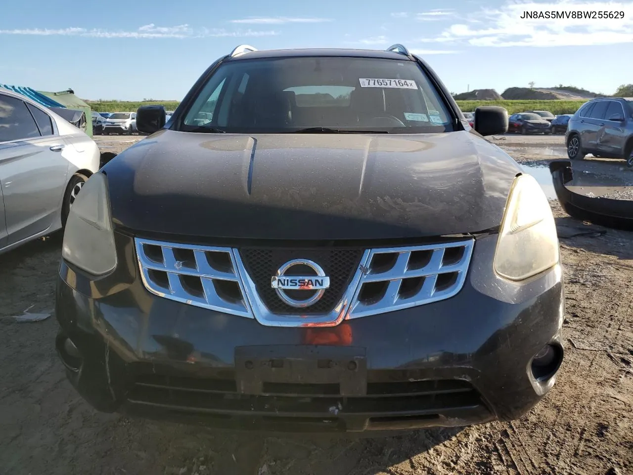 2011 Nissan Rogue S VIN: JN8AS5MV8BW255629 Lot: 77657164