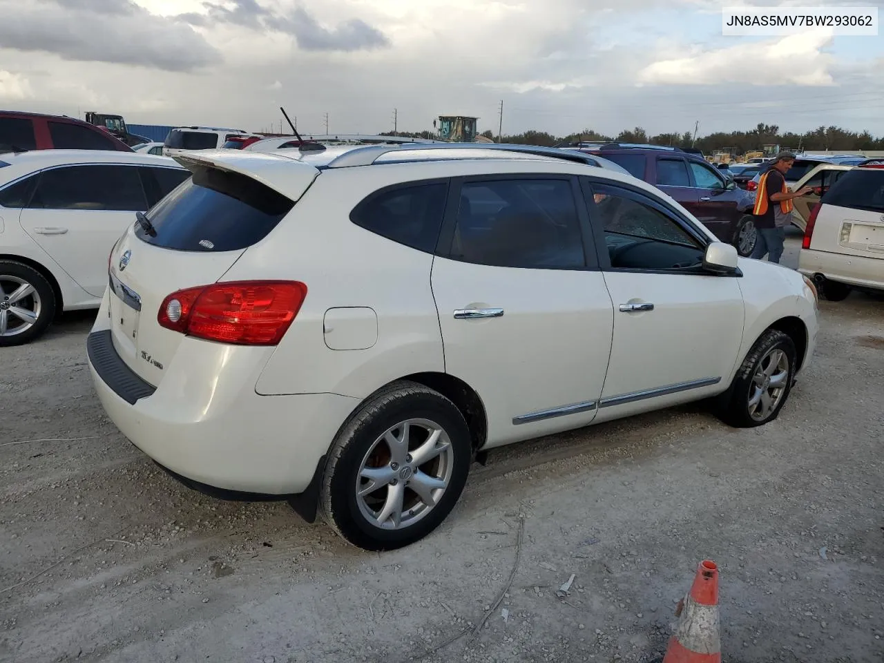 2011 Nissan Rogue S VIN: JN8AS5MV7BW293062 Lot: 78608094