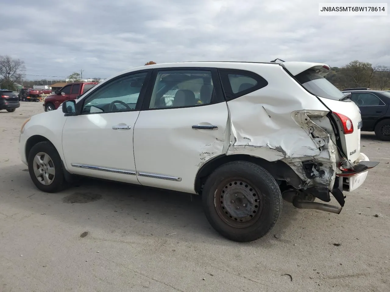 2011 Nissan Rogue S VIN: JN8AS5MT6BW178614 Lot: 78753894