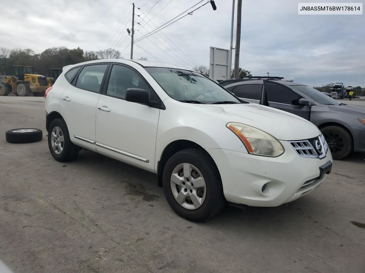 2011 Nissan Rogue S VIN: JN8AS5MT6BW178614 Lot: 78753894