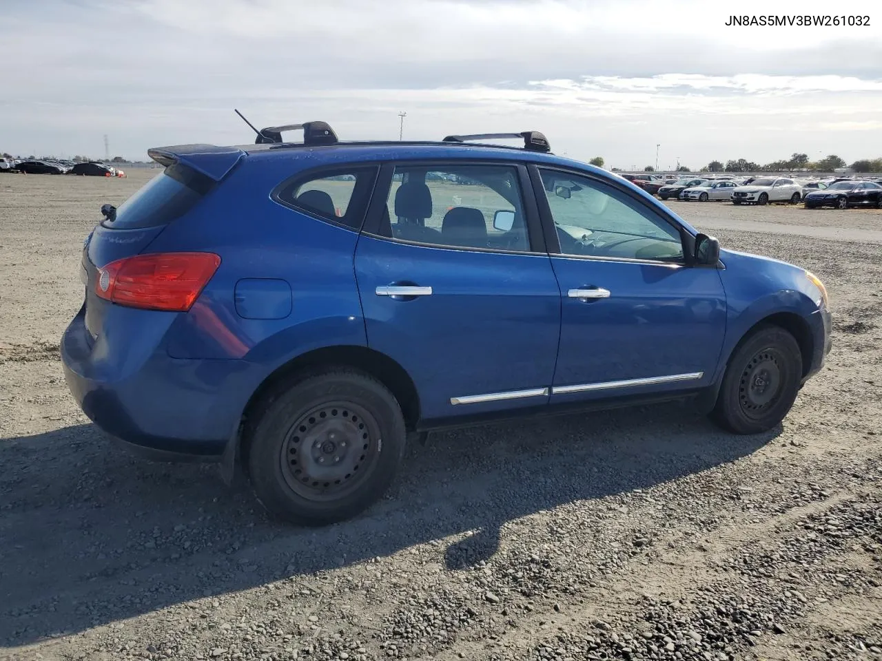 2011 Nissan Rogue S VIN: JN8AS5MV3BW261032 Lot: 79085584