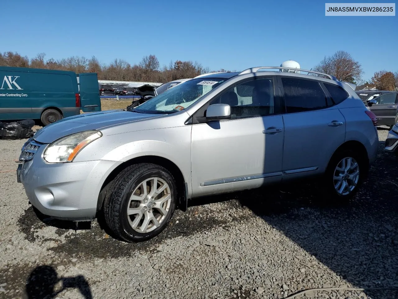 2011 Nissan Rogue S VIN: JN8AS5MVXBW286235 Lot: 79504614